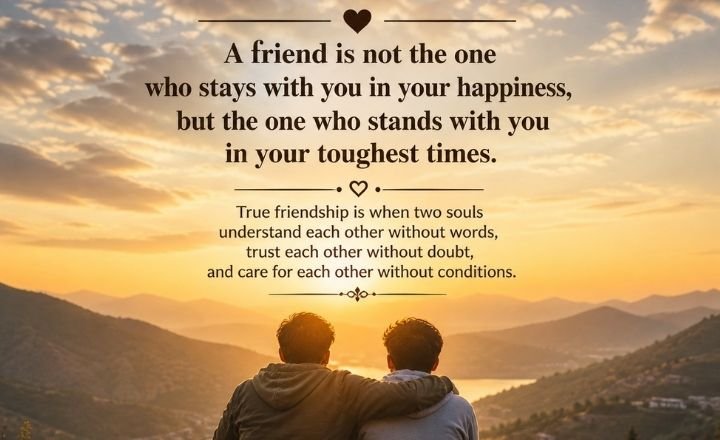 Dosti Sad Shayari for Friends