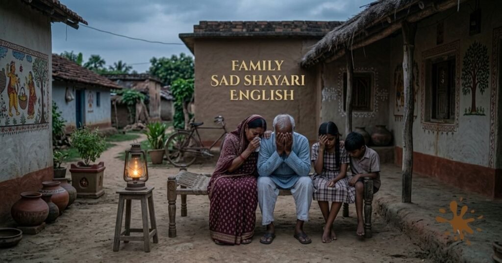 Family Sad Shayari English