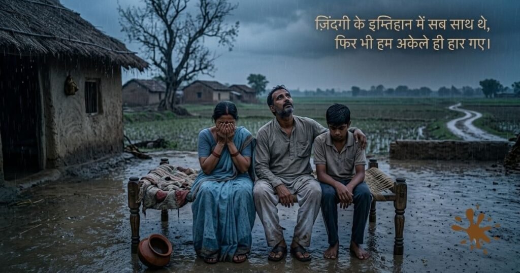 Family Sad Shayari For Instagram