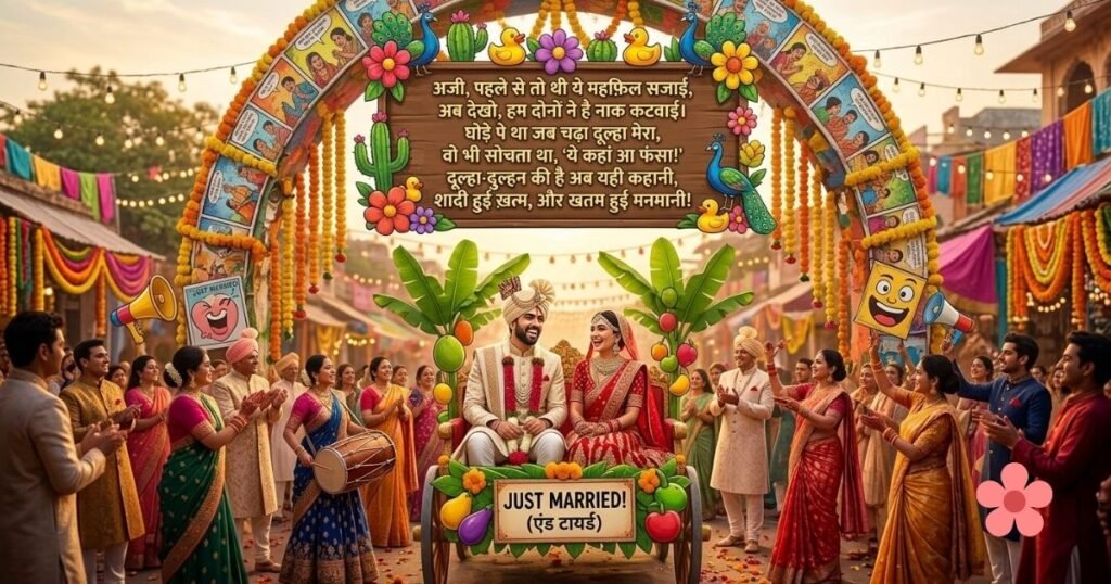 Funny Wedding Shayari In Hindi