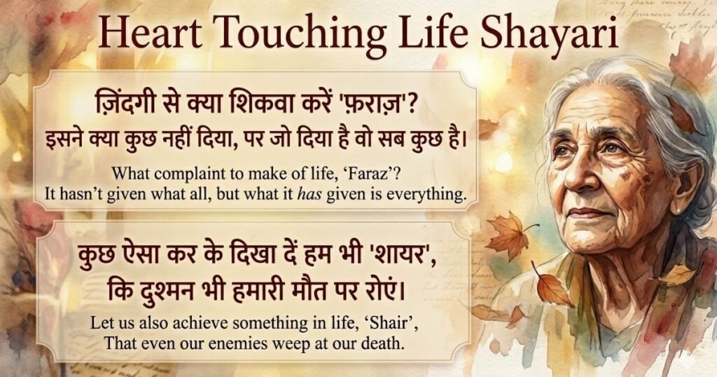 Heart Touching Life Shayari