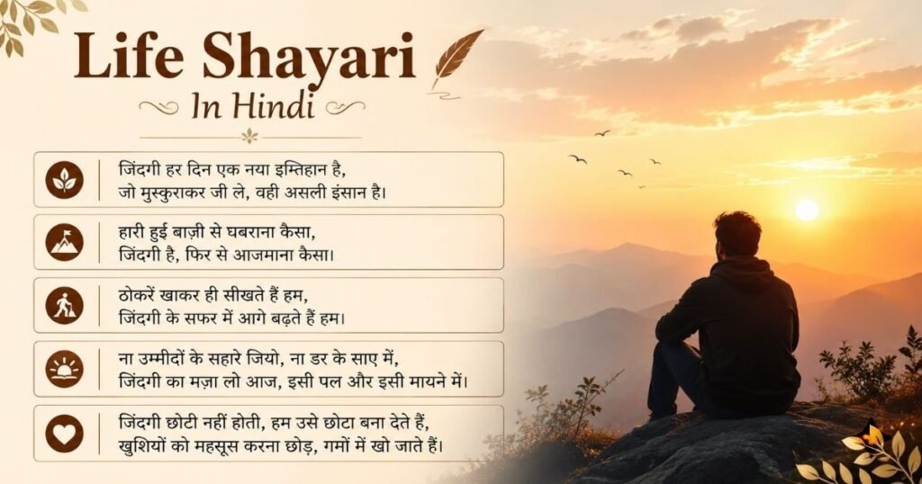 Life Shayari In Hindi