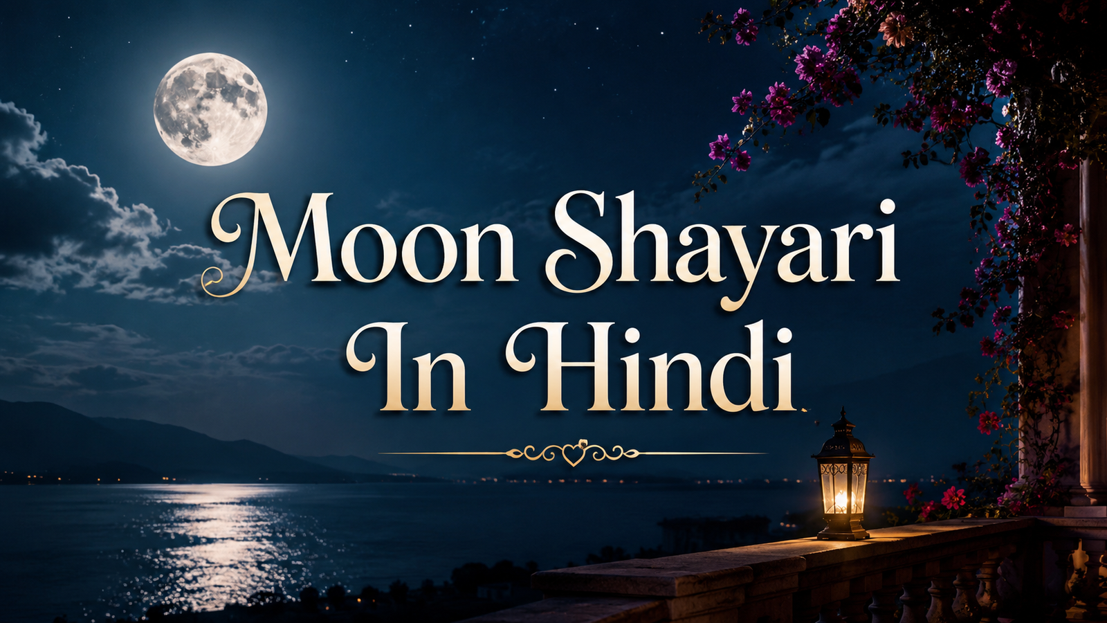 Moon Shayari