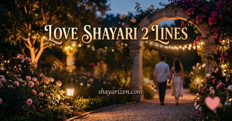 Love Shayari 2 Line