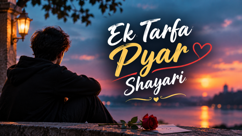 ek tarfa pyar shayari