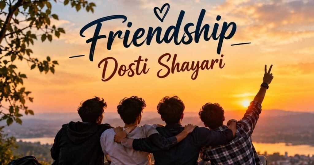 friendship dosti shayari