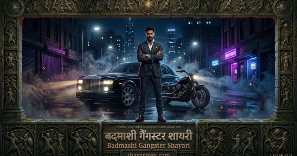 Badmashi Gangster Shayari