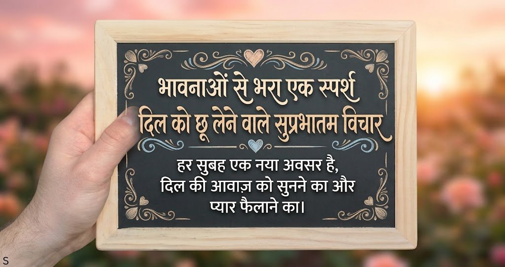 Emotional Heart Touching Good Morning Quotes In Hindi