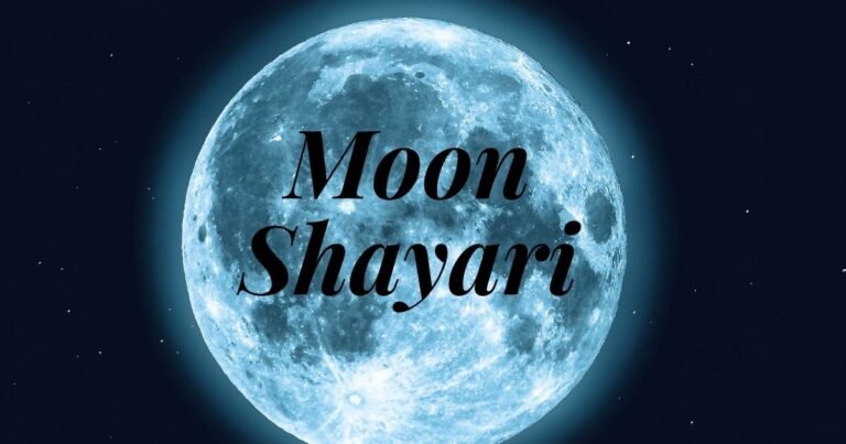 Moon Shayari