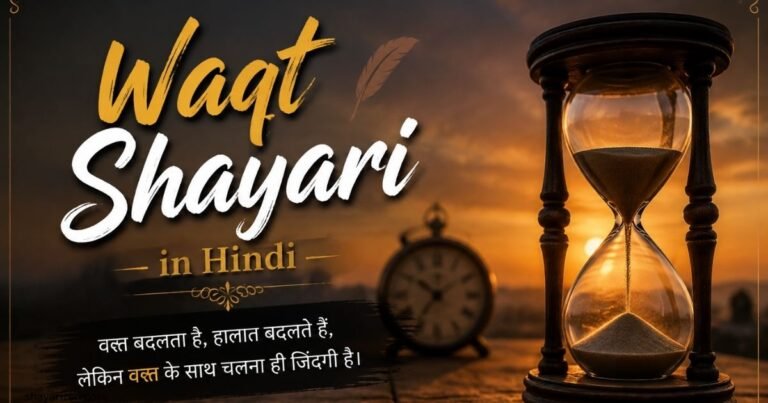 Waqt shayari In Hindi