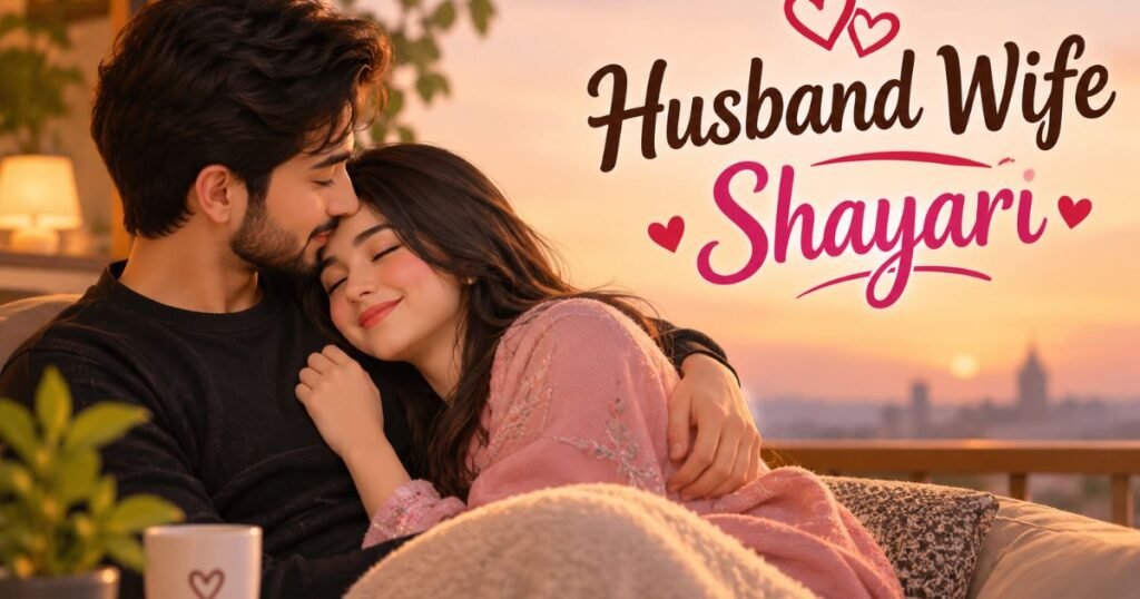 husband wife shayari