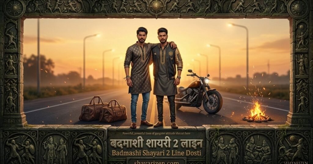 बदमाशी शायरी 2 लाइन Dosti