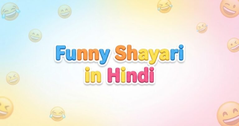 Funny Shayari in Hindi