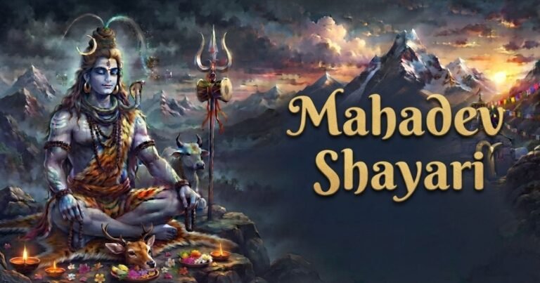 Mahadev Shayari in Hindi
