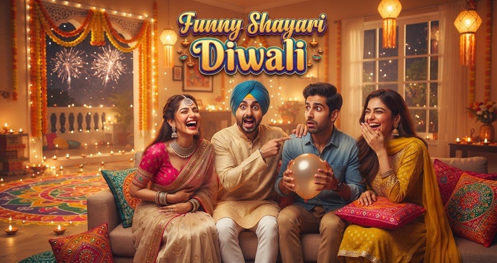 funny shayari diwali