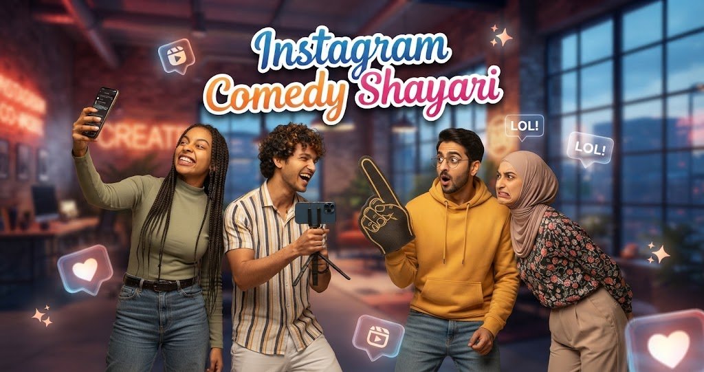 instagram comedy shayari
